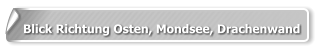 Blick Richtung Osten, Mondsee, Drachenwand