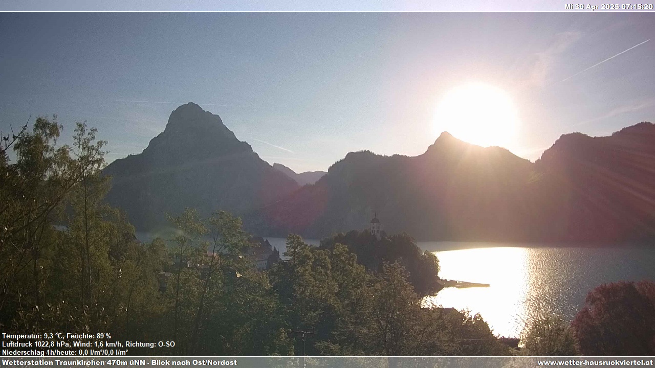 Webcam in Traunkirchen am Traunsee - S-SO